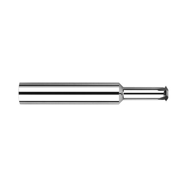 1.500 mm Cutter dia x 6.300 mm Reach Carbide Single Form M2  Thread Milling Cutter, 2 Flutes